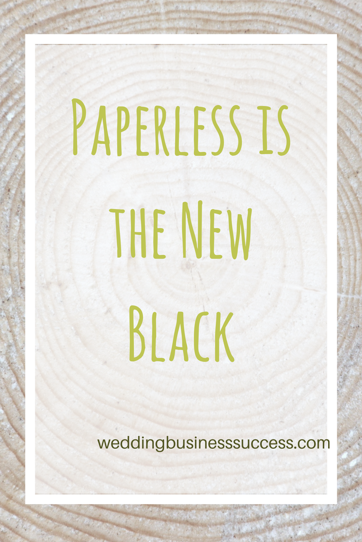 Why your wedding business needs to be paperless for millennial couples