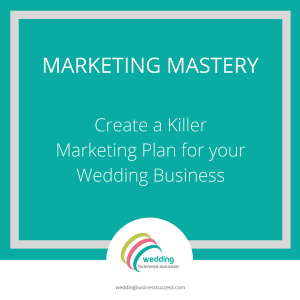 wedding business marketing plan course