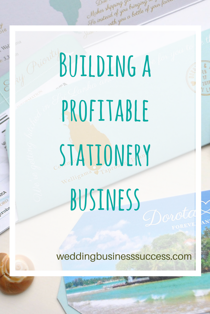 Kate from destination Stationery tells her the story of how she built a profitable stationery business